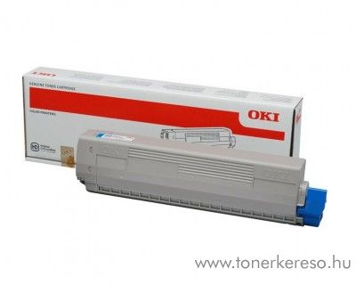 Oki C823/C833/C843 eredeti cyan toner 46471103 Oki C843dn  lzernyomtathoz