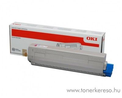 Oki C823/C833/C843 eredeti magenta toner 46471102 Oki C833dn lzernyomtathoz