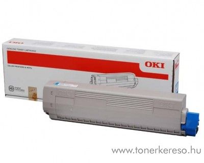 Oki C831/C841 eredeti cyan toner 44844507