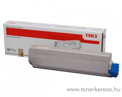 Oki C831/C841 eredeti yellow toner 44844505 Oki C831 lzernyomtathoz