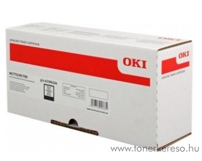 Oki MC770/780 eredeti fekete black toner 45396204 Oki MC780 lzernyomtathoz