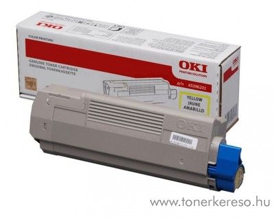 Oki MC770/780 eredeti yellow toner 45396201 Oki MC770 lzernyomtathoz