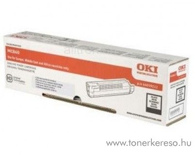 Oki MC861BK eredeti fekete black toner 44059256