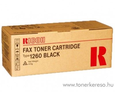 Ricoh FAX3310 (Type1260) eredeti fekete black toner 430351