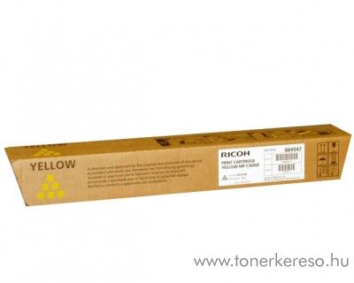 Ricoh MPC2500/3000E eredeti yellow toner 884947