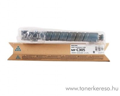 Ricoh MPC305 eredeti cyan toner 841595