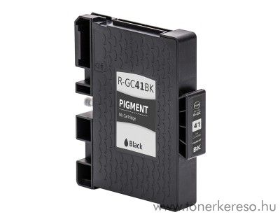 Ricoh SG3110 (GC41K) utngyrtott fekete glpatron OBRGC41B Ricoh Aficio SG3110dnw tintasugaras nyomtathoz