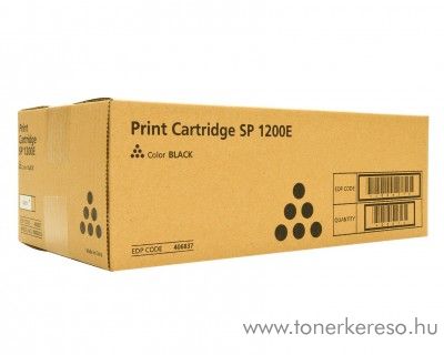 Ricoh SP 1200E eredeti fekete black toner 406837