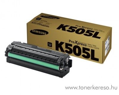 Samsung C2620DW/C2670FW eredeti black toner CLT-K505L Samsung ProXpress C2620DW lzernyomtathoz