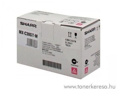 Sharp MX-C250F/C300W eredeti magenta toner MXC30GTM