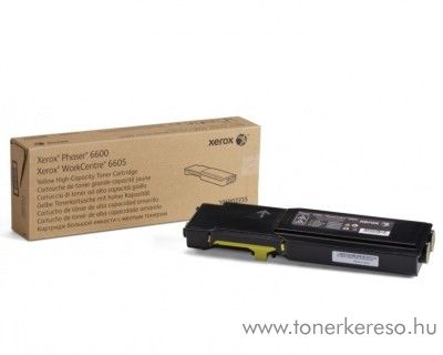 Xerox 6600/WC6605 eredeti yellow toner 106R02235