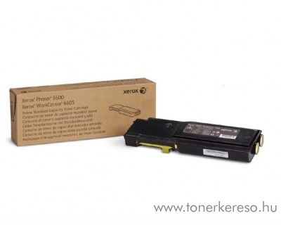 Xerox 6600/WC6605 eredeti yellow toner 106R02251 Xerox Phaser 6600 lzernyomtathoz