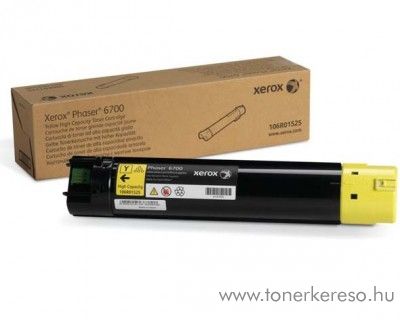 Xerox 6700 eredeti yellow toner 106R01525