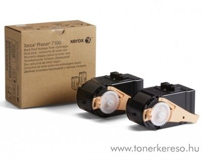 Xerox 7100 eredeti fekete black dupla toner csomag 106R02612 Xerox Phaser 7100 lzernyomtathoz