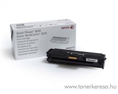 Xerox Phaser 3020/WorkCentre 3025 eredeti black toner 106R02773