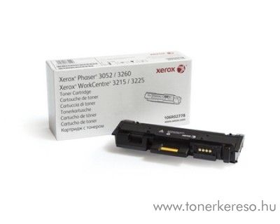 Xerox Phaser 3052/3260 eredeti black toner 106R02778