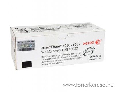 Xerox Phaser 6020/6022 eredeti black toner 106R02763 Xerox WorkCentre 6027 lzernyomtathoz