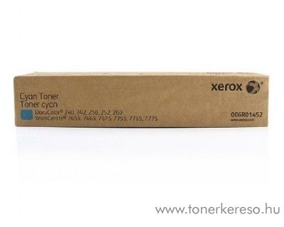 Xerox WC 7655/7665/7675 2db eredeti cyan toner 006R01452 Xerox DocuColor 250 fnymsolhoz