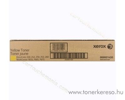 Xerox WC 7655/7665/7675 2db eredeti yellow toner 006R01450 Xerox WorkCentre 7655 fnymsolhoz