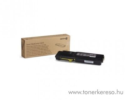 Xerox WorkCentre 6655 eredeti yellow toner 106R02754